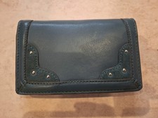 Clarks 100% Leather Teal Blue