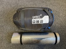 Gelert Hibernate 400 DL 3/4 Season sleeping Bag And Ground Sheet, Used Only Once