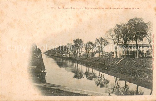 Toulouse canal lateral a - le,
