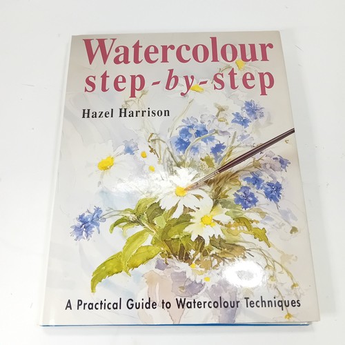 Watercolour step - step-by-step, hazel