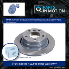 2x Brake Discs Pair Solid fits BMW 116D F20, F21 2.0D Rear 11 to 15 N47D20C Set