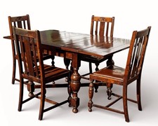 1920’s Extending Oak Draw