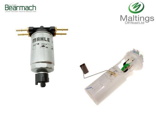Td5 fuel pump - fuel, filter