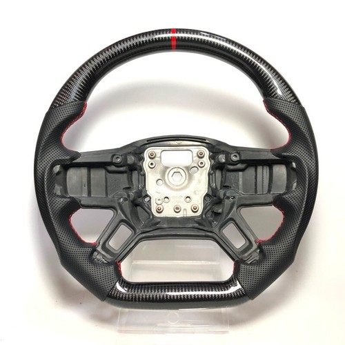 Carbon fiber steering wheel - carbon,