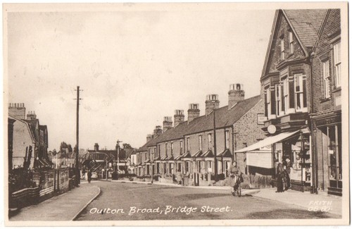 694 printed postcard bridge - of,