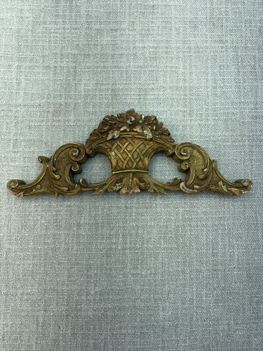 Vintage rococo gold wood - rococo,
