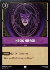 65/204 MAGIC MIRROR EN9 UNCOMMON DISNEY LORCANA CARD