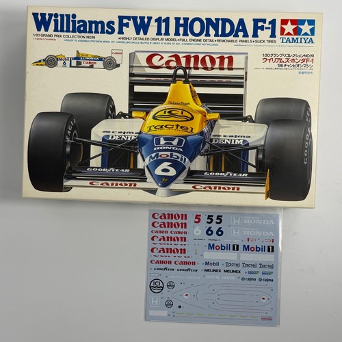 Tamiya williams fw11 - tamiya, 1/20