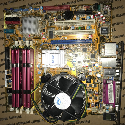 Complete asus p5k - p5k-vm, lga
