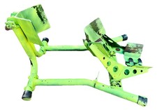 SGS Motorcycle Wheel Chock 500kg, Steel Pivot Cradle, Adjustable Wheel-Rocker