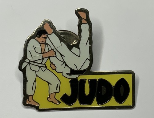 Martial arts judo enamel - arts,
