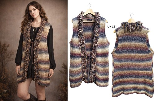 Moda chunky boho chic spacedye - boho,