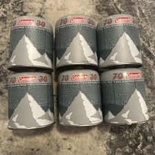 BOX 6 Coleman C500 Lamp Heater Stove Camping Fishing Disposable gas cartridge