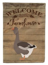 Toulouse Goose Welcome Garden
