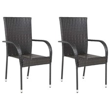 WALPLUS Outdoor Chairs 2pcs