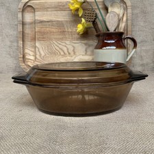 Pyrex Smoked Glass Casserole