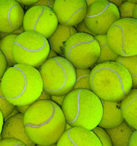 Used tennis balls - tennis,