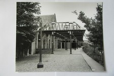 B040 - KESWICK Boarded Up Train Station ~ 10" x 8" Railway Photo 