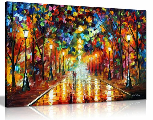 Leonid afremov abstract - afremov, oil