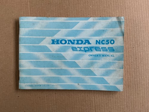 Genuine honda nc50 - genuine, nc