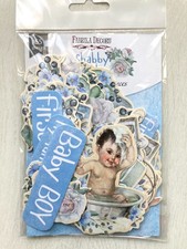 Baby boy die cuts Victorian