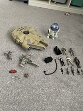 Lewis Galoob Star Wars Figures And Models, Falcon, X- wing, R2D2