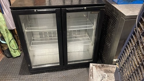 Fridge fresco shop open - fridge, 1m