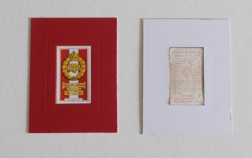 Cigarette card gallaher - cigarette, gallaher's