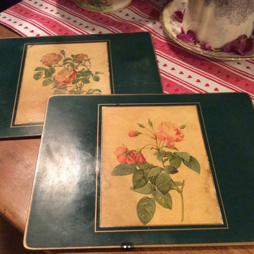 Vintage pretty placemats large - pretty,