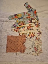 Next Baby Girls Floral Bundle 0-3 Months, Sleepsuits & Tops