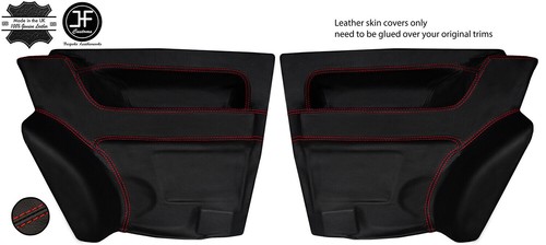 Red stitch rear door - stitch,