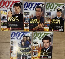 007 Spy Files Magazines - 5 In