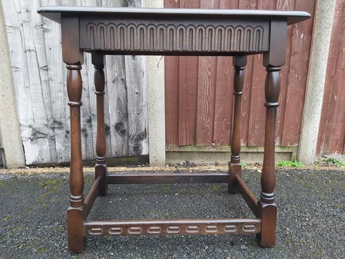 Vintage priory oak table - vintage,