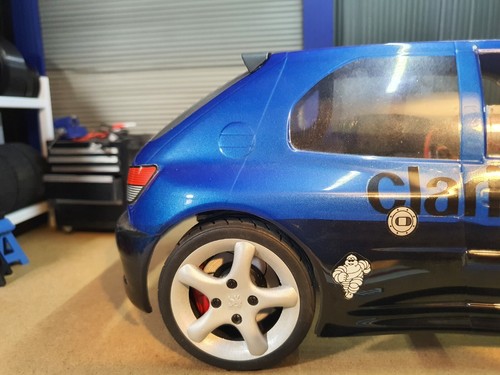 Printed tamiya peugeot - 3d,