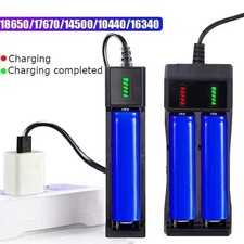 USB 3.7V Battery Charger 1,2,4