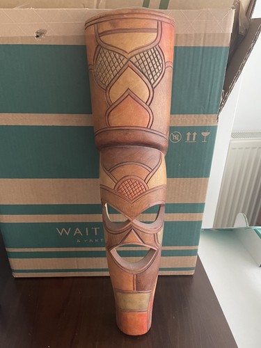 Vintage african hand carved - african,