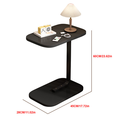 Shaped compact sofa - side, end