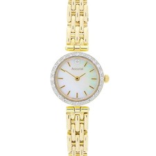 Accurist 9ct yellow gold - accurist,