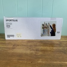 IKEA SPORTSLIG Wall Shelf for Trophies White/ Birch 19⅝" x 11¾" NEW SEALED