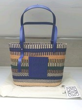 Loewe bolso square raffia - bolso,