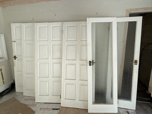 White solid doors internal - internal, job