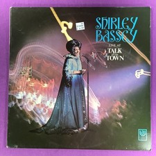 Shirley Bassey Live At Talk Of the Town 12" Vinyl LP United Artists Records 1970