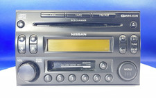 NISSAN X Trail Radio CD Player Media Head Unit 28188EQ300 PP-2609T Working