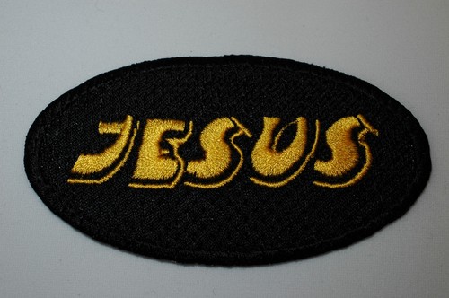 Jesus sew iron patch - jesus, on