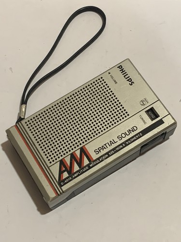 Vintage philips pocket radio - philips,