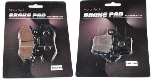 Front rear brake pads - brake, for