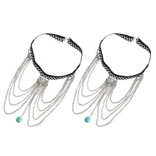 2pcs Leg Chain Multi-layer
