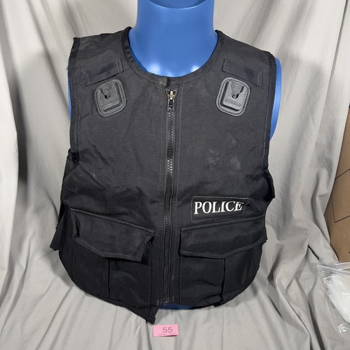Genuine police body armour - ex,