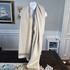 Zara Soft Fringe Scarf Plaid -