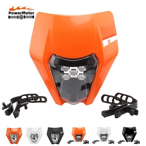 Ktm led headlight - led, plate